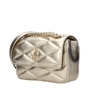 Jimmy Choo Farone Women's Shoulder Bags Gold/Champagne Leather