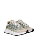 Versace Sneakers Trigreca Men's Fabric Green/Taupe