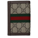 Gucci Women's Beige/Ebony Fabric Document Holder