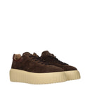 Hogan Damens Turnschuhe aus braunem Wildleder