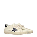 Golden Goose Superstar Men's Sneakers Beige/Night Blue Leather