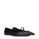 Salvatore Ferragamo Carice Women's Ballet Flats Leather Black