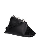 Skórzana damska Attico Pochette w kolorze czarnym