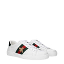 Gucci Ace Sneakers Men's White Leather