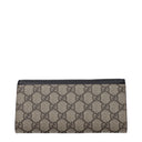 Gucci Women's Wallet Fabric Beige/Black