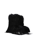 Rick Owens Women's Fur Boots Black