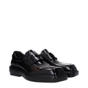 Prada Women's Leather Black Loafers