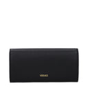 Versace Women's Wallet Leather Black