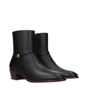 Valentino Garavani Men's Leather Boots Black