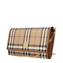 Burberry Hannah Donnas Borse a Tracolla Tessuto Beige
