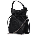 Gucci Women's Blondie Leather Handbags Black
