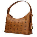 Mcm Women's Shoulder Bag Fabric Brown/Cognac