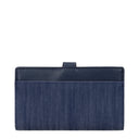 Michael Kors Greenwich Women's Wallet Fabric Blue/Denim