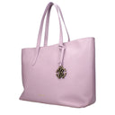 Roberto Cavalli Women's Shoulder Bags Pink/Lilac Leather