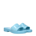 Tory Burch klompen en muiltjes damess Rubber lichtblauw