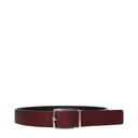 Bottega Veneta Men's Belt Green/Barolo Leather