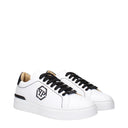 Philipp Plein Hexagon Men's Sneakers White/Black Leather