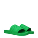 Bottega Veneta Women's Sandals And Clogs Green/Parrot Rubber
