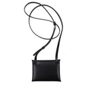 Jil Sander Folded Mini Crossbody Bag Women's Leather Black