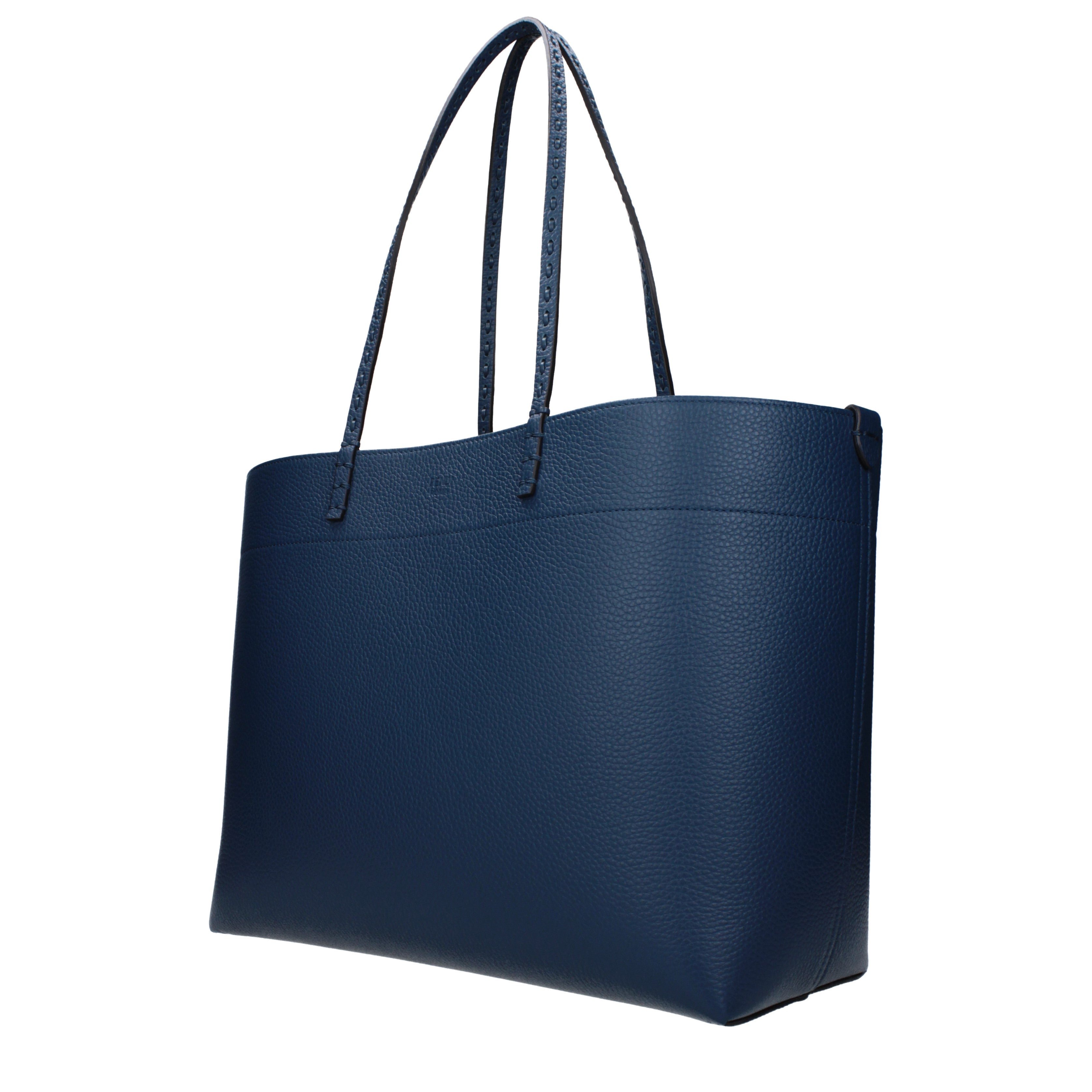 Fendi Femme's Sac à bandoulière en cuir bleu