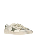 Golden Goose Stardan Women's Leather Sneakers Beige/Platinum