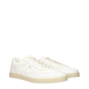 Prada Men's Leather Sneakers Beige/Ivory