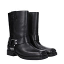 Tory Burch Women's Leather Ankle Boots Black