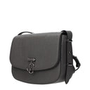 Jimmy Choo Women's Crossbody Bags Leather Gray/Gunmetal
