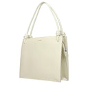 Borsa Jil Sander Giro Donna Pelle Beige/Guscio d'uovo