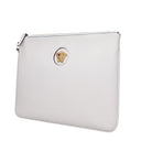Versace Women's White Leather/White Optic Pochette