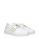Valentino Garavani Men's White Leather Sneakers