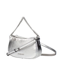 Michael Kors Carmela Women's Silver Leather Handbag