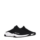 Balenciaga Speed ​​Sandalen und Clogs Herren Schwarzer Stoff