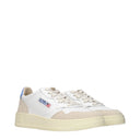 Autry Sneakers Medalist Women Leather White/Dark Blue