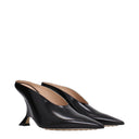 Bottega Veneta Sandalias Rocket Mujers Cuero Negro