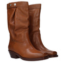 Isabel Marant Damens Bikerstiefel aus braunem Leder