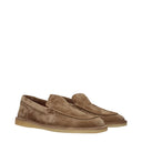 Dolce&Gabbana Slip On New Florio Ideal Uomo Suede Brown/Hazelnut
