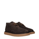 Christian Dior Sahara Boots For Men Suede Brown/Dark Brown
