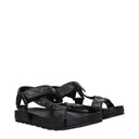 Bottega Veneta Men's Leather Sandals Black