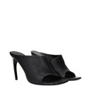 Salvatore Ferragamo Nymphe Women's Sandals Leather Black