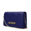 Love Moschino Pochette Women's Polyurethane Blue/Blueberry