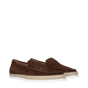 Tod's Men's Slip On Suede Brown/Dark Brown