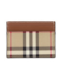 Burberry Dokumentenhalter Damen Stoff Beige/Braun