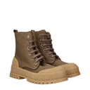 Max Mara Weekend Women's Boots Fabric Green/Olive