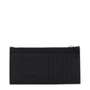Bottega Veneta Men's Black Leather Wallet