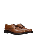 Eleventy Derby Men's Brown Leather