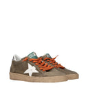 Golden Goose Ball Star Men's Suede Brown/White Sneakers