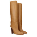 Paris Texas Lavinia Damens Stiefel aus braunem/karamellfarbenem Leder