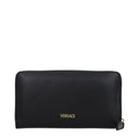 Versace Women's Wallet Leather Black