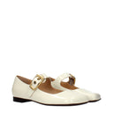 Chloé Ballerina Women's Patent Leather Beige/Eggshell
